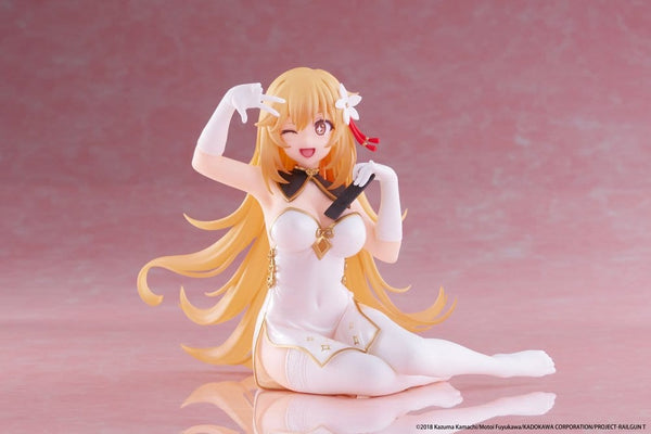 A Certain Scientific Railgun - Misaki Shokuho: Chinese Dress Ver. - Desktop Cute PVC Statue (13 cm)
