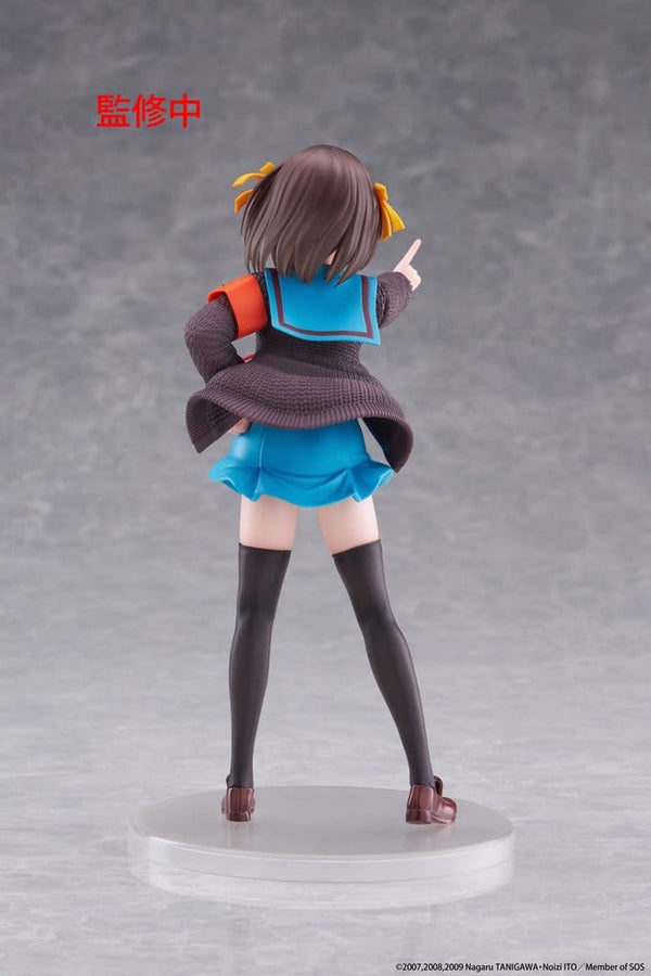 The Melancholy of Haruhi Suzumiya - Haruhi Suzumiya: Coreful Ver. - PVC Figur (18 cm)