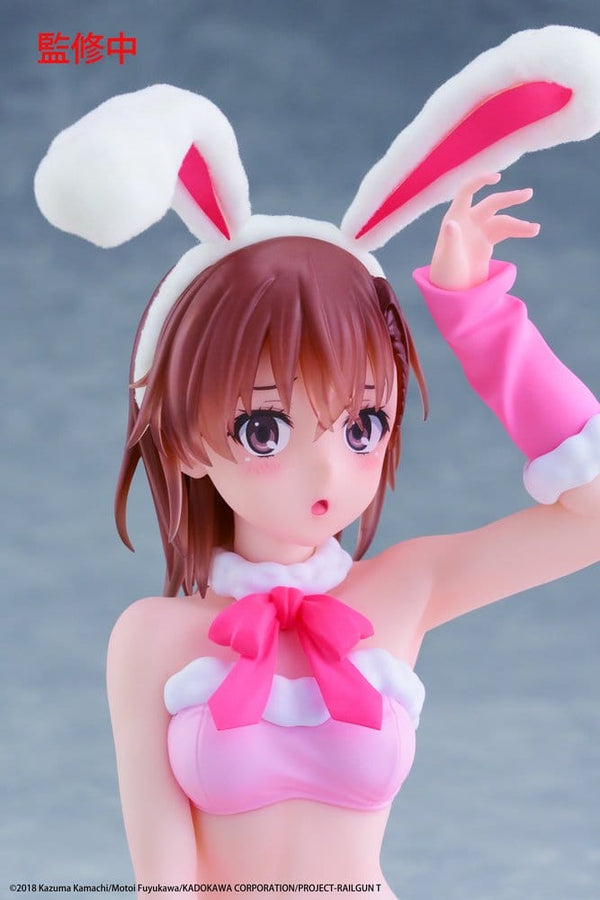 A Certain Scientific Railgun - Mikoto Misaka: Fluffy Bunny Ver. - PVC Figur (13 cm)