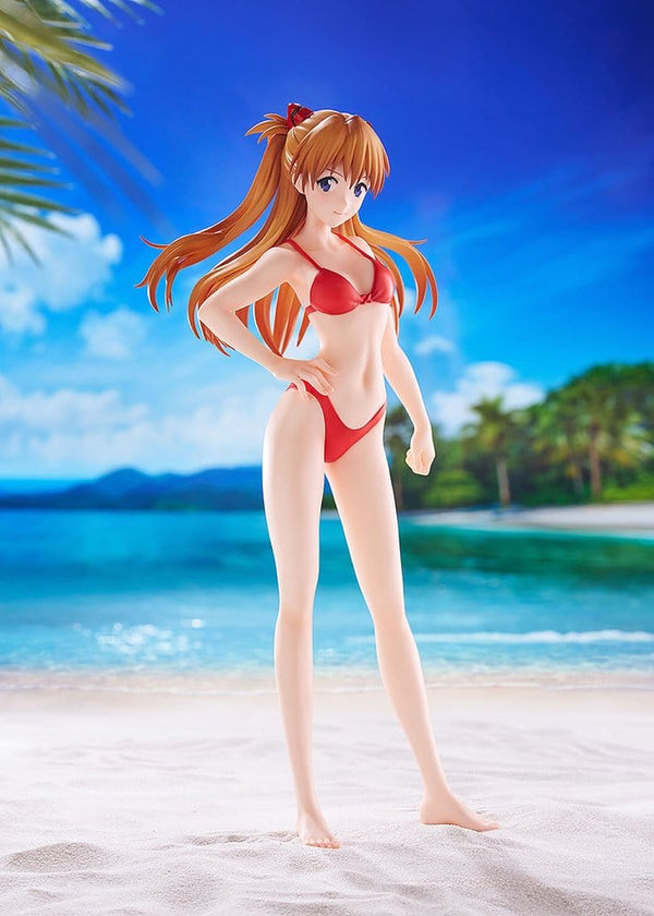 Rebuild of Evangelion - Asuka Shikinami Langley: Bikini Style Ver. - Pop Up Parade Beach Queens (L Size 23 cm)