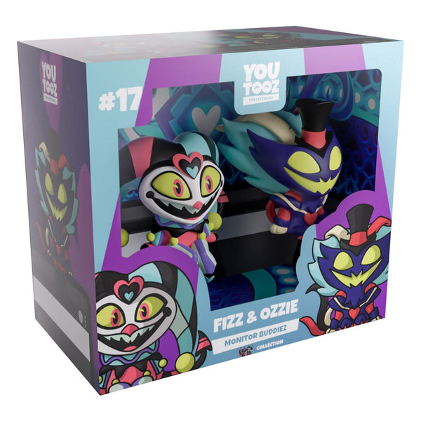 Helluva Boss - Fizz & Ozzie - Monitor Buddiez Vinyl Figurer