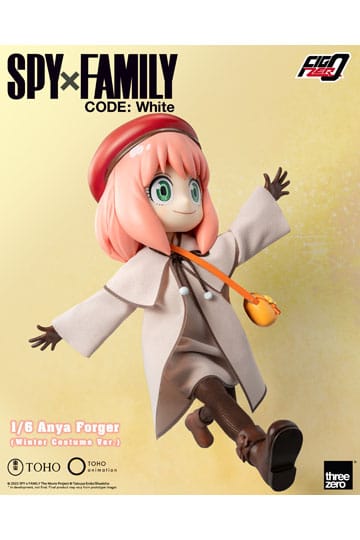 Spy x Family - Anya Forger: FigZero Winter Costume Ver. - Poserbar Figur (Forudbestilling)