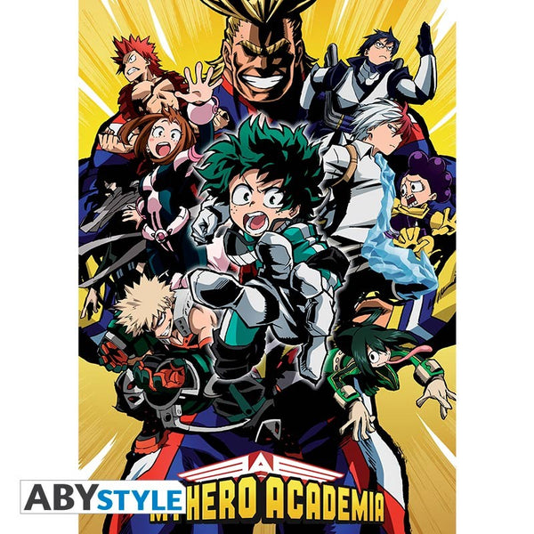 My Hero Academia - Gruppe - Stor Plakat