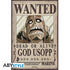 One Piece - Usopp Wanted - Plakat