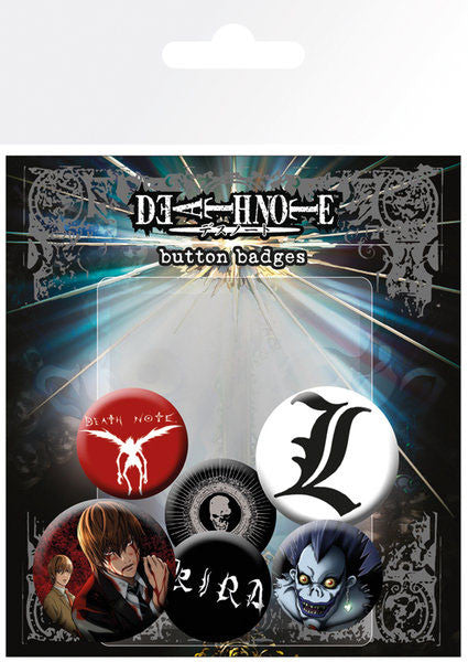 Death Note - Characters - Badge sæt