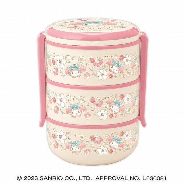 Sanrio - My Melody - 3-lag bentoboks