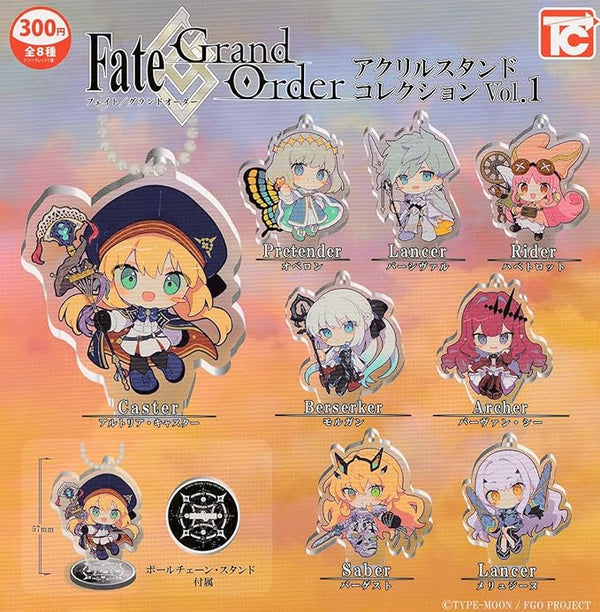 Fate/Grand Order - Acrylic Stand vol. 1 - Akryl mini nøglering/figur