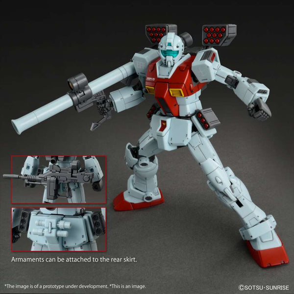 Gundam - RGM-79 GM: Shoulder Cannon & Shoulder Cannon ver. - High Grade Model kit