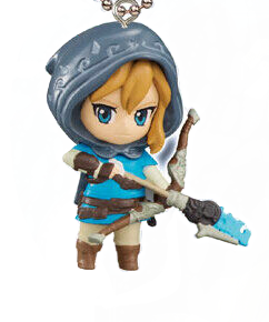 The Legend of Zelda - Link: BoW Mascot series - nøgleringe og Mini figure