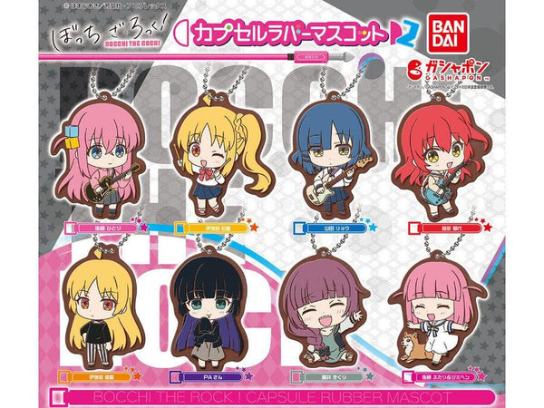 Bocchi the Rock - Chibi rubberstrap set 2 - Nøglering