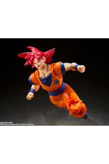Dragon Ball - Son Goku: Super Saiyan God Instilled with the light of Righteous Hearts Ver. - S.H. Figuarts (Forudbestilling)