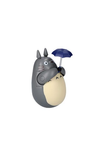 Min nabo Totoro - Big Totoro with leaf - Tumling Figur (Forudbestilling)