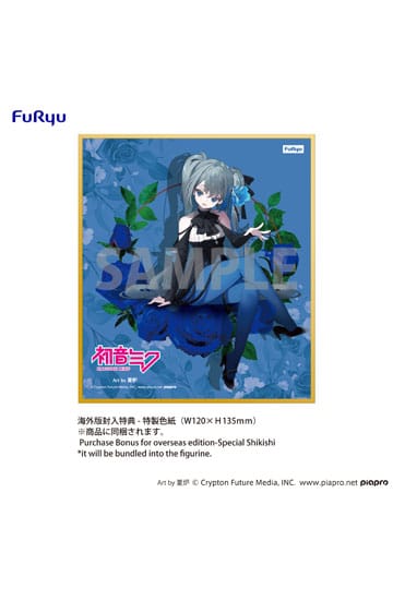 Vocaloid - Hatsune Miku: Blue Rose Noodle Stopper  Ver. - PVC Figur (Forudbestilling)