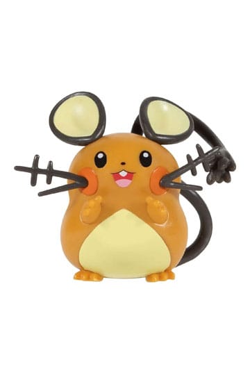 Pokemon - Dedenne & Love Ball: Clip 'N' Go Pokéball - PVC Figur