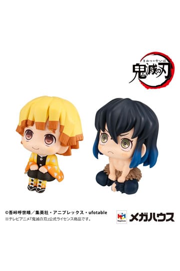 Kimetsu no Yaiba - Agatsuma Zenitsu: Smile & Inosuke Hashibira: Bossy Look Up Ver. – PVC Figur sæt (Forudbestilling)