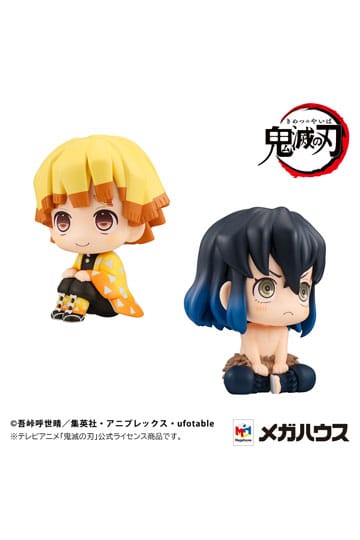 Kimetsu no Yaiba - Agatsuma Zenitsu: Smile & Inosuke Hashibira: Bossy Look Up Ver. – PVC Figur sæt (Forudbestilling)