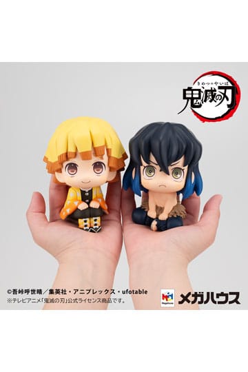 Kimetsu no Yaiba - Agatsuma Zenitsu: Smile & Inosuke Hashibira: Bossy Look Up Ver. – PVC Figur sæt (Forudbestilling)