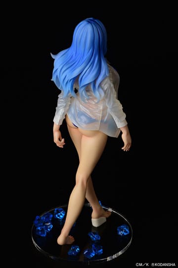 Fairy Tail - Juvia Lockser: Gravure Style See-Through wet tshirt ver. - 1/6 PVC figur (Forudbestilling)