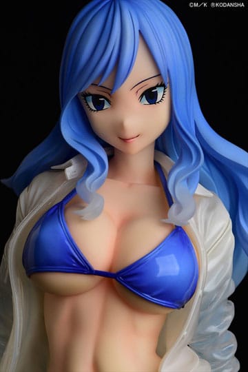 Fairy Tail - Juvia Lockser: Gravure Style See-Through wet tshirt ver. - 1/6 PVC figur (Forudbestilling)