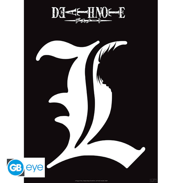 Death Note - L & Group - Plakat sæt