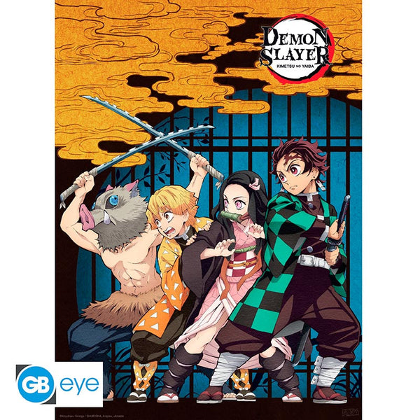 Kimetsu no Yaiba - Group & Duo - Plakat sæt