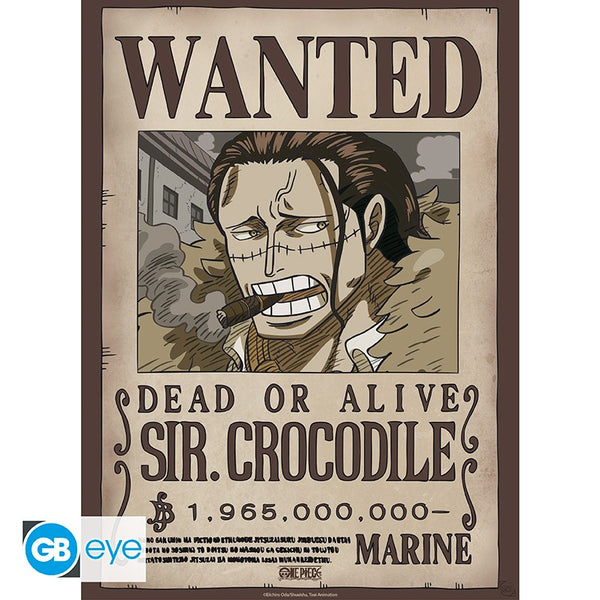 One Piece - Crocodile Wanted: Wano ver. - Plakat