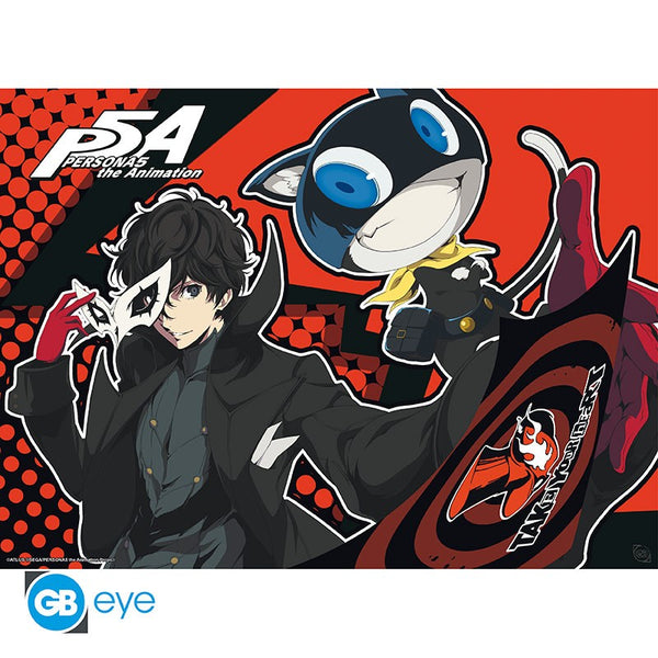 Persona 5 - Joker og Morgana & Ren og Akechi - Plakat Sæt