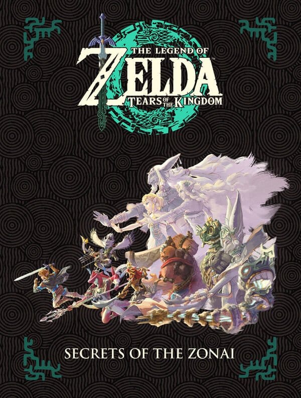 The Legend of Zelda - Tears of the Kingdom - Secrets of the Zonai: English Ver. - Indbundet Artbog (23 cm x 30 cm)