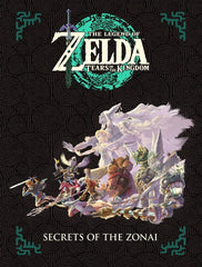 The Legend of Zelda - Tears of the Kingdom - Secrets of the Zonai: English Ver. - Indbundet Artbog (23 cm x 30 cm)
