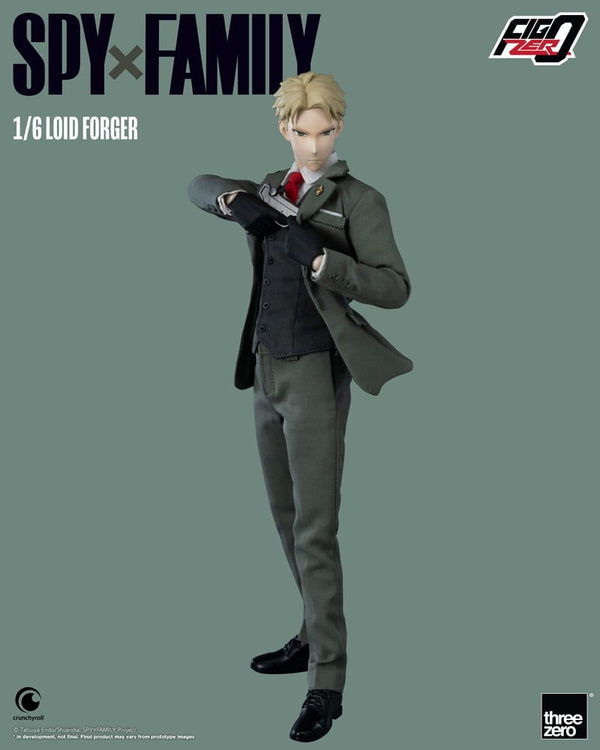 Spy x Family - Loid Forger: FigZero ver. -  1/6 Poserbar figur (Forudbestilling)