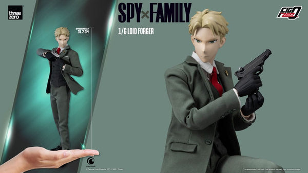 Spy x Family - Loid Forger: FigZero ver. -  1/6 Poserbar figur (Forudbestilling)