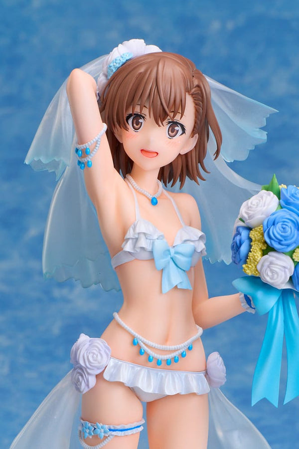 A Certain Scientific Railgun T - Mikoto Misaka: Wedding Swimsuit Ver. - PVC Statue 1/7 (25 cm)