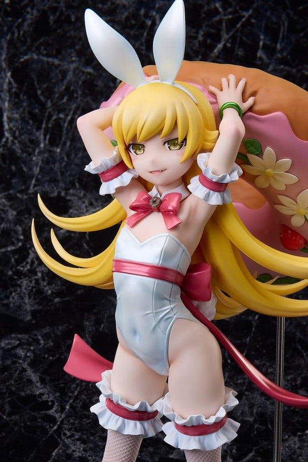 Monogatari Series - Shinobu Oshino: White Bunny Ver. - PVC Statue 1/4 (35 cm)