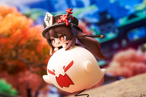 Genshin Impact - Hu Tao - Chibi Chara Yurayura Stand PVC Statue (10 cm)