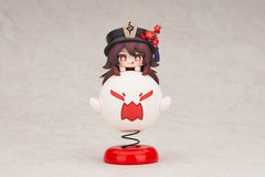Genshin Impact - Hu Tao - Chibi Chara Yurayura Stand PVC Statue (10 cm)
