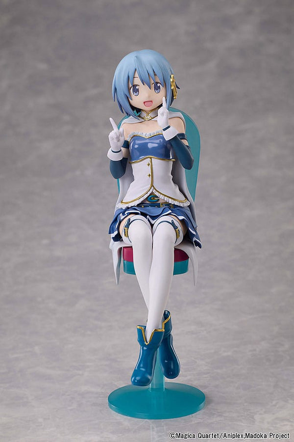 Puella Magi Madoka Magica The Movie: Rebellion - Sayaka Miki: Tea Party Cake Song Ver. - PVC Statue (18 cm)