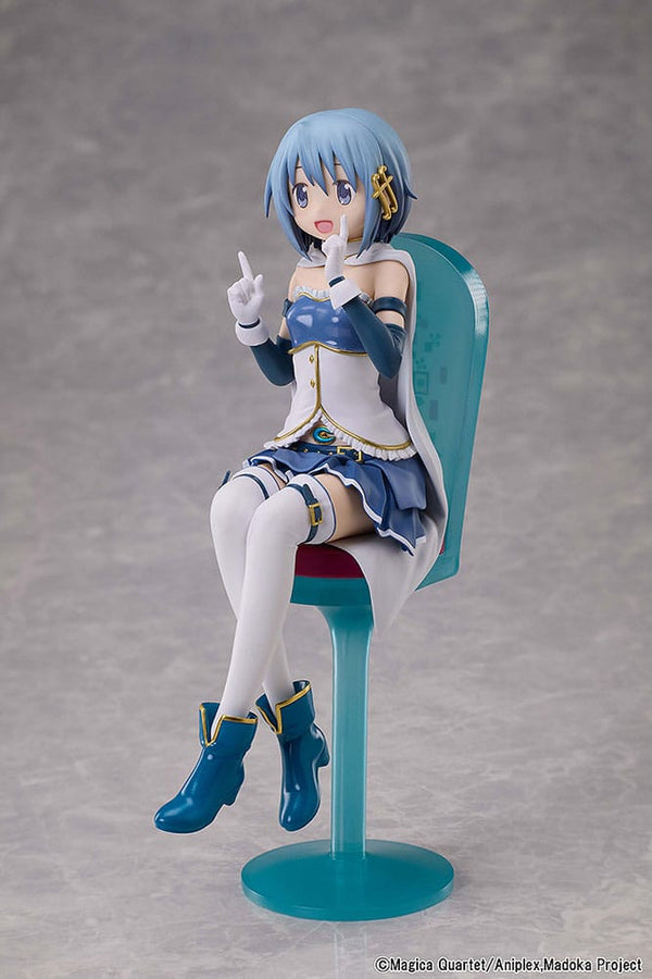 Puella Magi Madoka Magica The Movie: Rebellion - Sayaka Miki: Tea Party Cake Song Ver. - PVC Statue (18 cm)