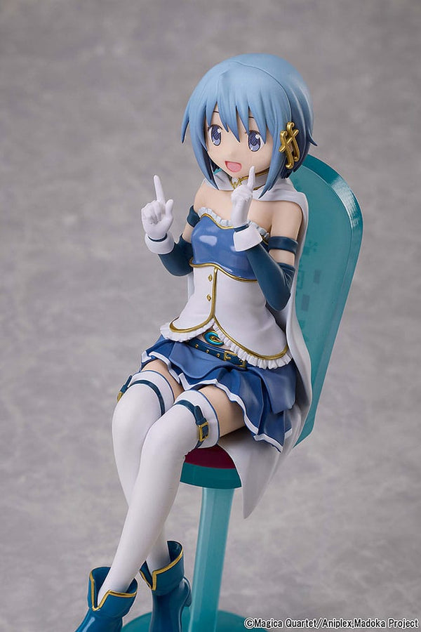 Puella Magi Madoka Magica The Movie: Rebellion - Sayaka Miki: Tea Party Cake Song Ver. - PVC Statue (18 cm)