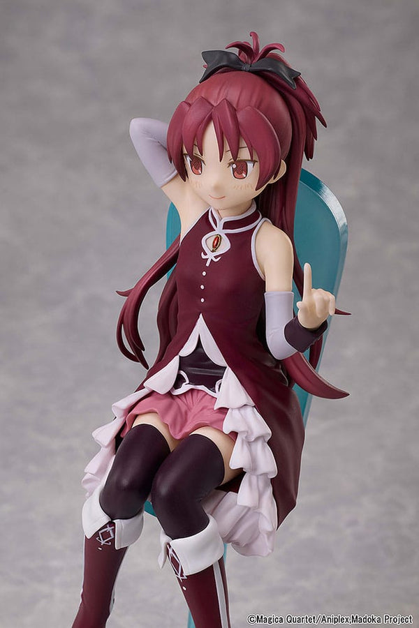 Puella Magi Madoka Magica The Movie: Rebellion - Kyoko Sakura: Tea Party Cake Song Ver. - PVC Statue (18 cm)