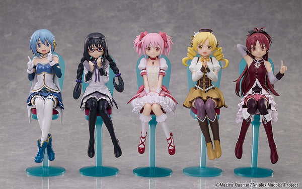 Puella Magi Madoka Magica The Movie: Rebellion - Tea Party Cake Song Ver. - PVC Statue Sæt (18 cm)