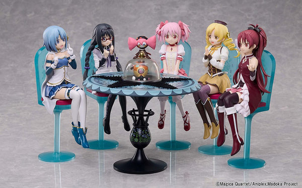 Puella Magi Madoka Magica The Movie: Rebellion - Tea Party Cake Song Ver. - PVC Statue Sæt (18 cm)