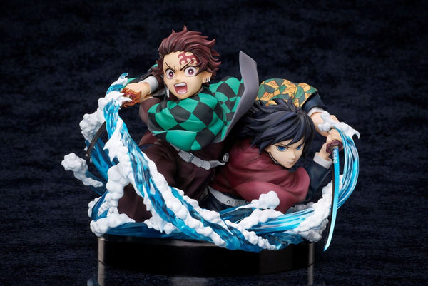 Demon Slayer: Kimetsu no Yaiba - Tanjiro & Giyuu - PVC Statue (13 cm)
