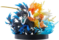 Demon Slayer: Kimetsu no Yaiba - Zenitsu Agatsuma & Kaigaku - PVC Statue (15 cm)