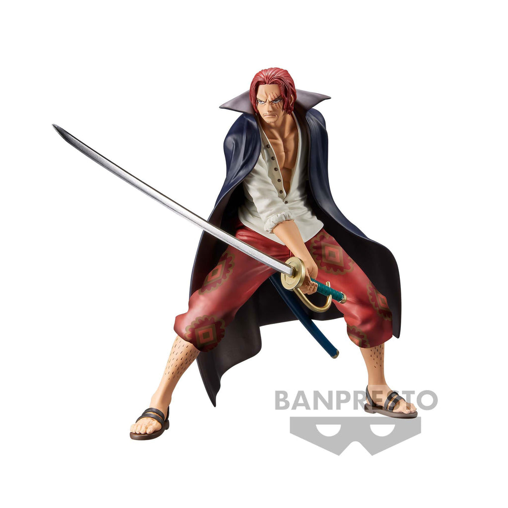 One Piece Film: Red - Shanks - DXF Posing PVC Statue (18 cm) | Animerch