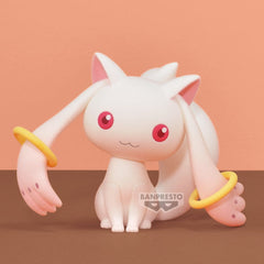 Puella Magia Madoka Magica the Movie - Kyubey: A Ver. - Fluffy Puffy PVC Figur (7 cm)