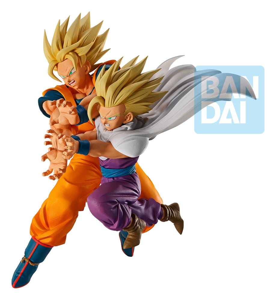 Dragon Ball Z - Son Goku & Son Gohan: Spectacle Battle Ver. - Ichibansho PVC Figur (18 cm)