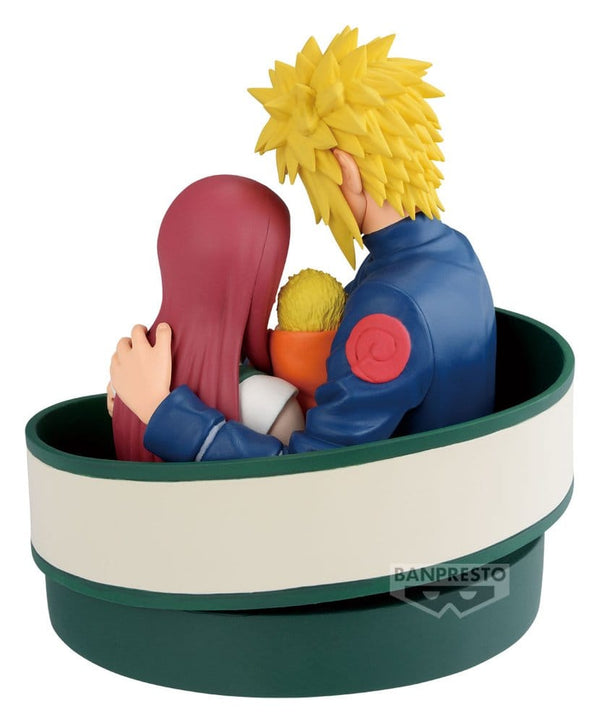 Naruto - Minato & Naruto & Kushina - 72 Serie PVC Statue (13 cm)