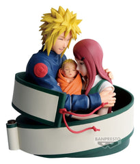 Naruto - Minato & Naruto & Kushina - 72 Serie PVC Statue (13 cm)