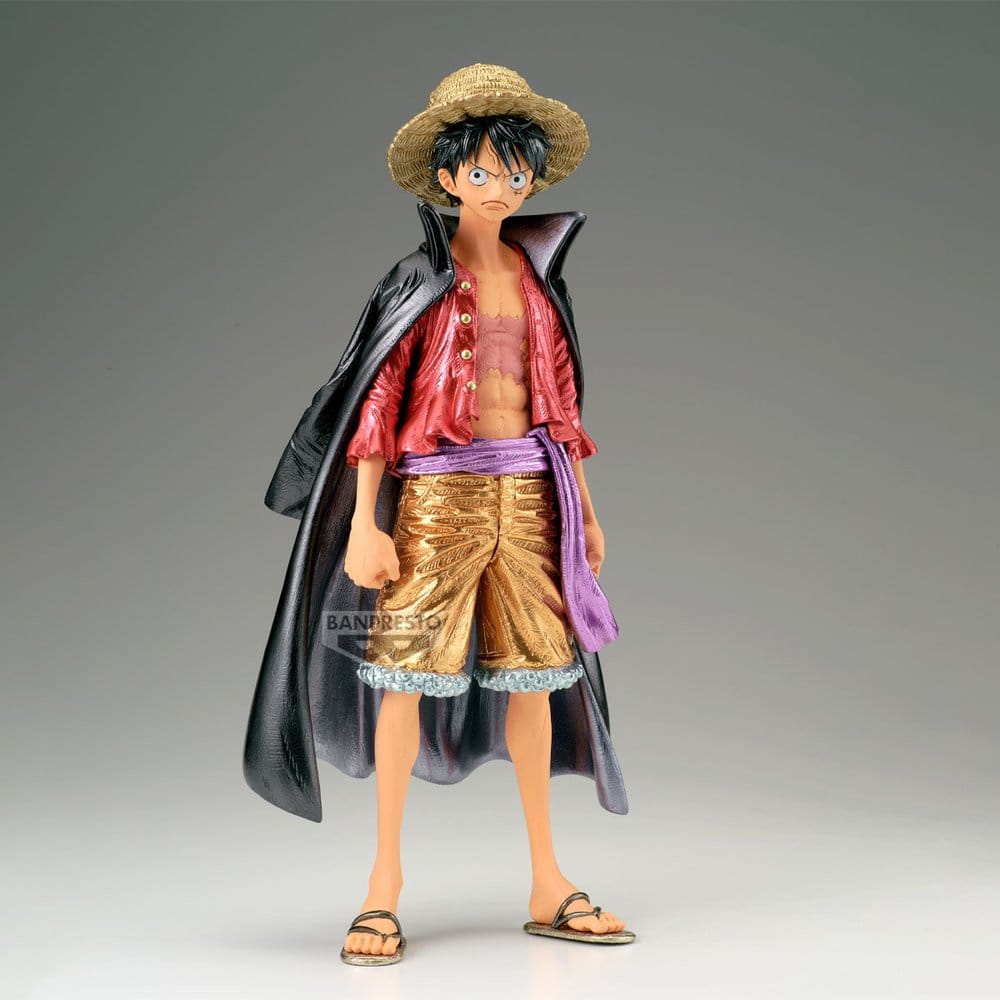 One Piece - Monkey D. Luffy: The Metallic Ver. - PVC Figur (30 cm)