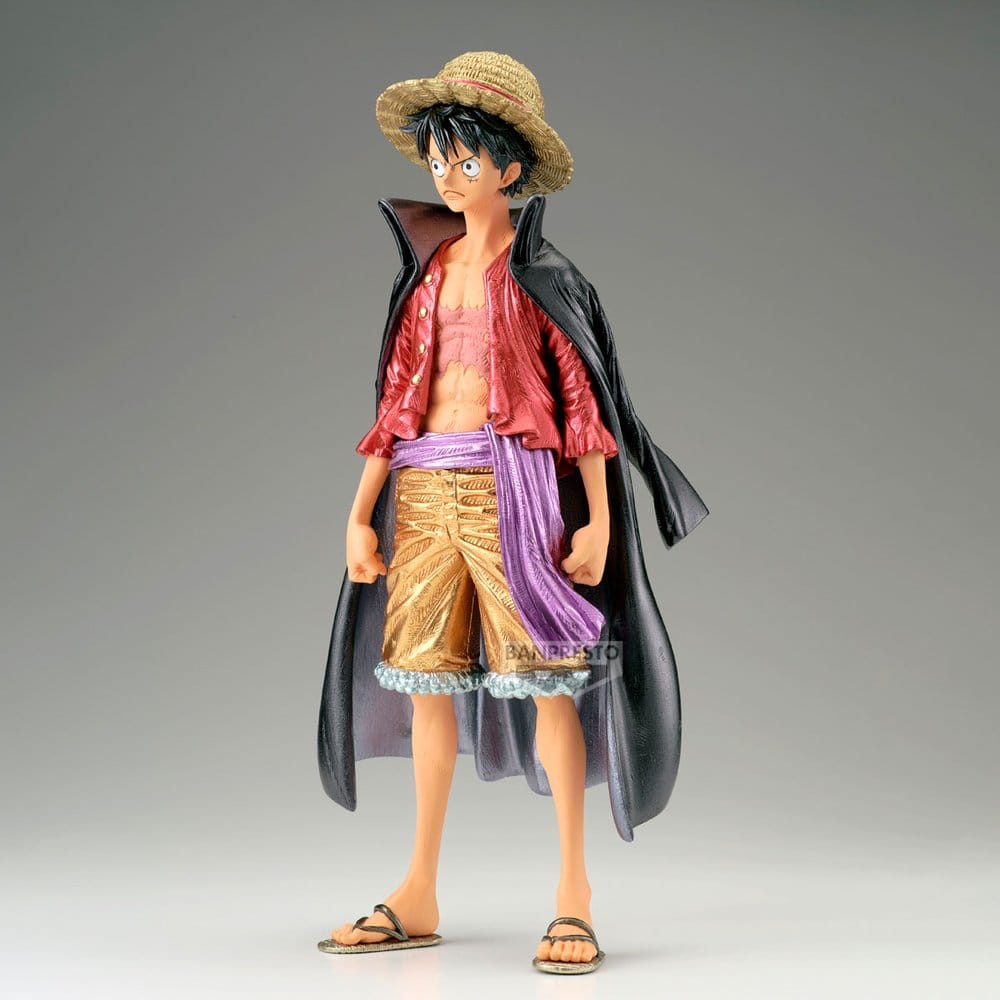 One Piece - Monkey D. Luffy: The Metallic Ver. - PVC Figur (30 cm)